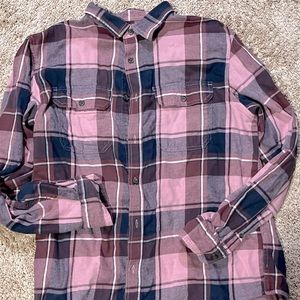 Long sleeve plaid shirt